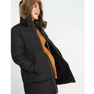 Old Navy Maternity Black Puffer, EUC, Sz M